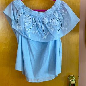 Off the shoulder shirt